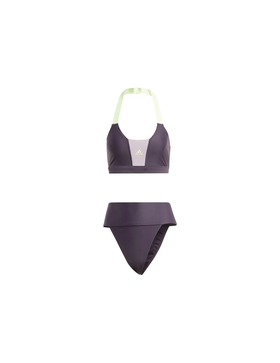 Bikini de Natación adidas Sportswear Colorblock Mujer Morado