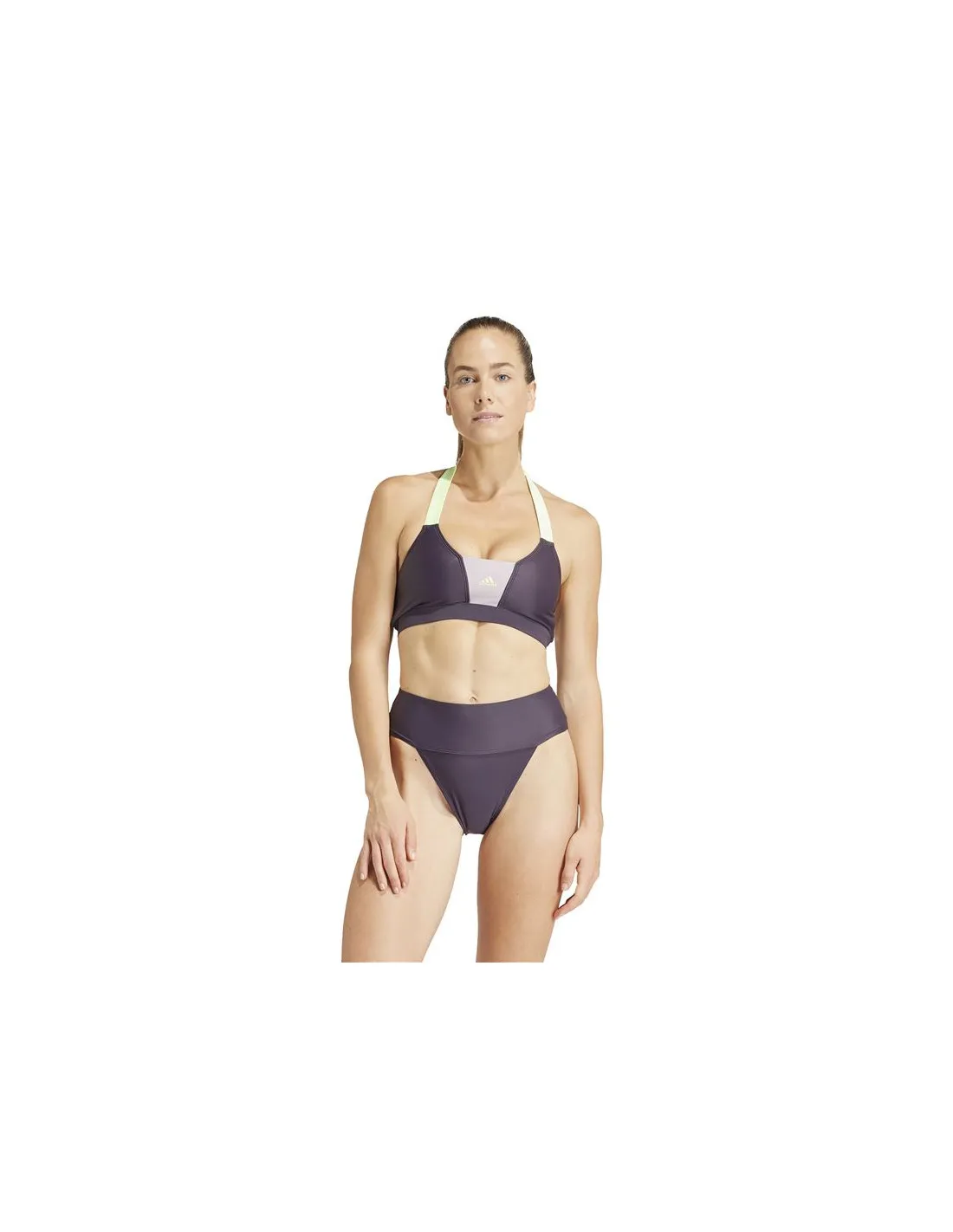 Bikini de Natación adidas Sportswear Colorblock Mujer Morado