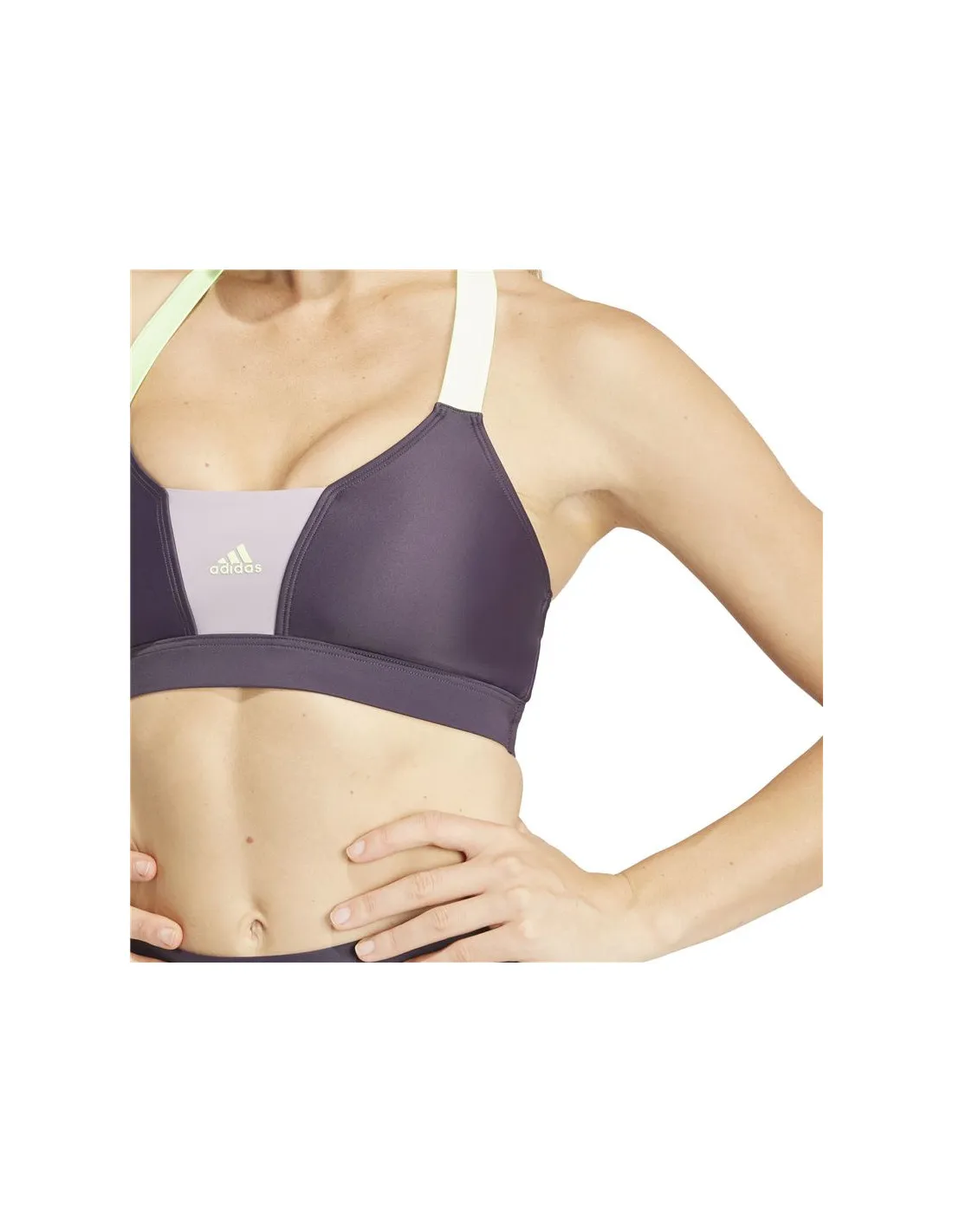 Bikini de Natación adidas Sportswear Colorblock Mujer Morado
