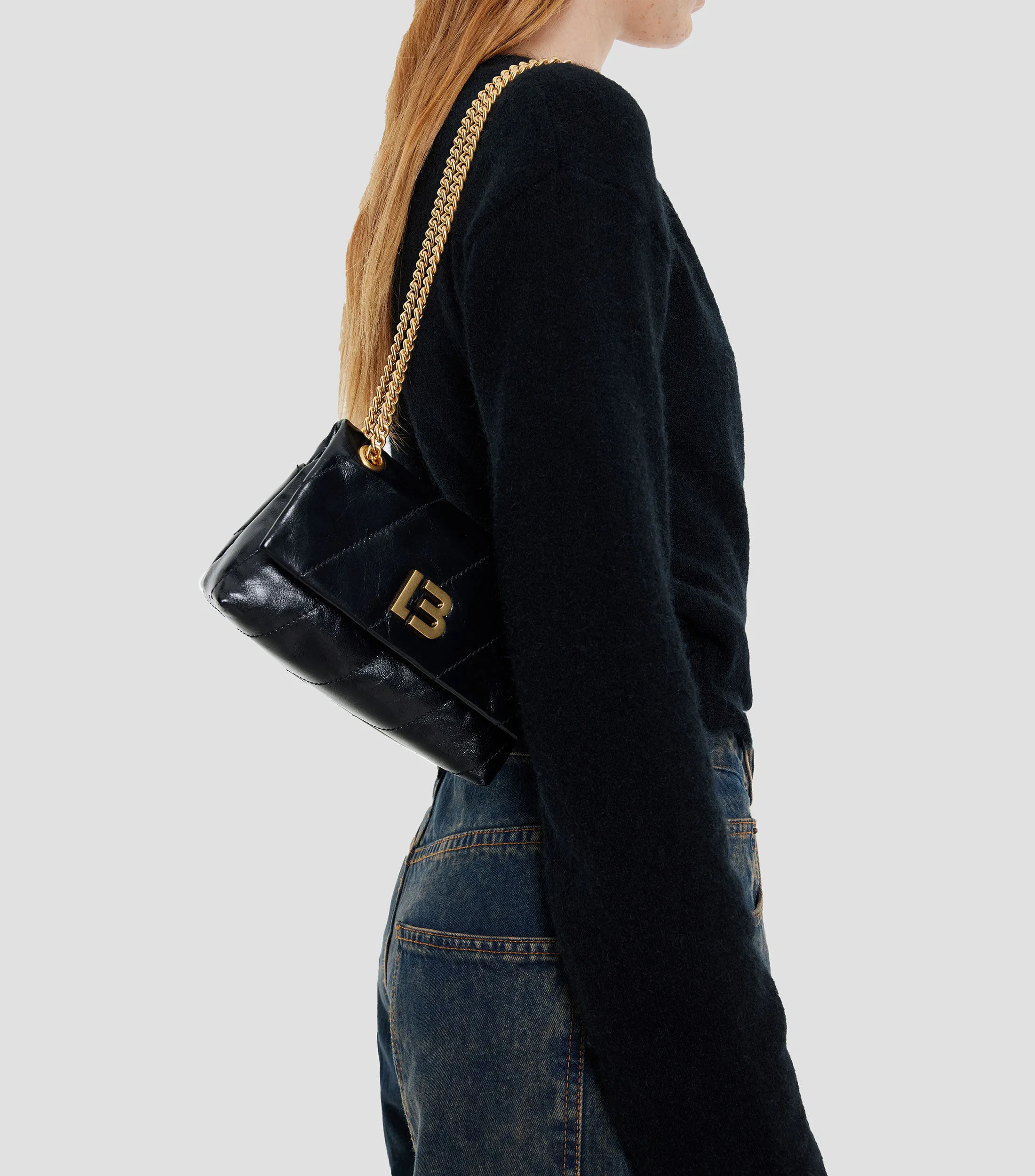 Bimba y Lola Bolso Mini Crossbody Solapa Piel Mujer