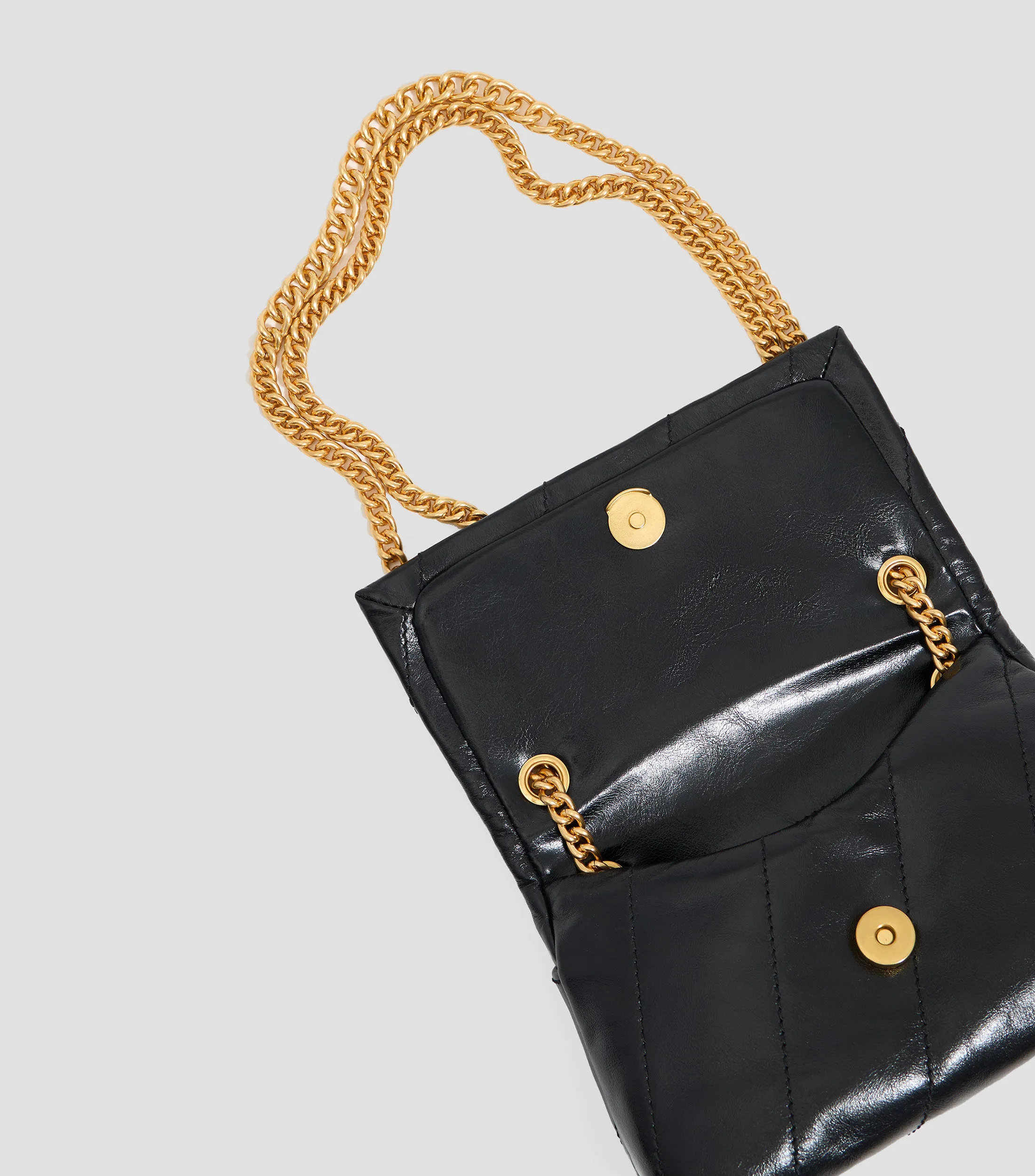 Bimba y Lola Bolso Mini Crossbody Solapa Piel Mujer