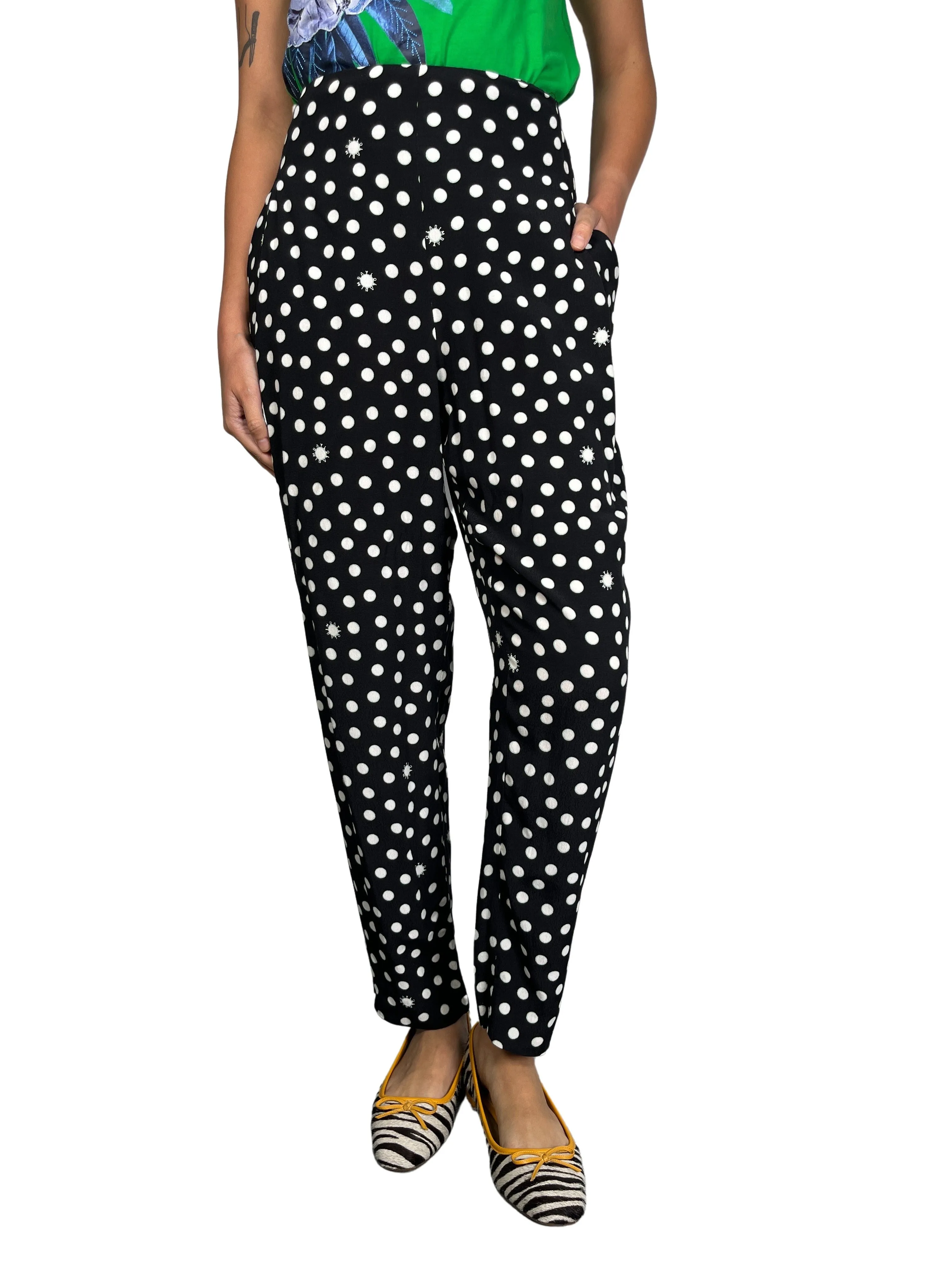BIMBA Y LOLA Pantalón Lunares
