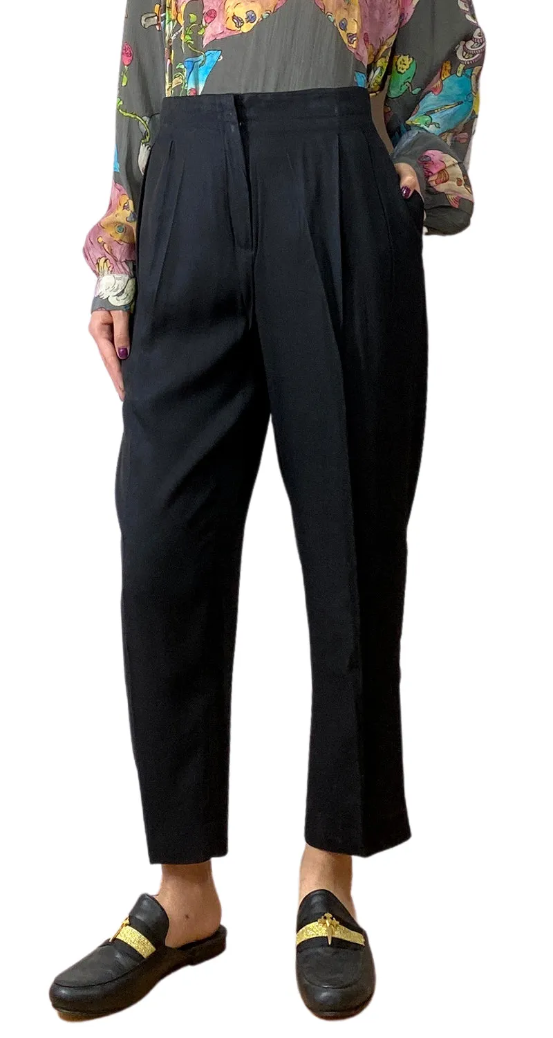 BIMBA Y LOLA Pantalón Negro Tela