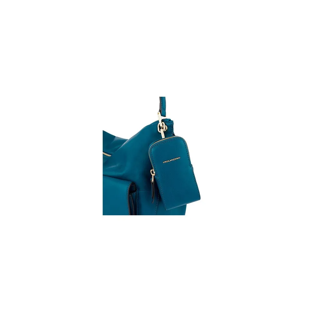 Bolso de Piel Piquadro BD5510DF/OT2 Color Azul