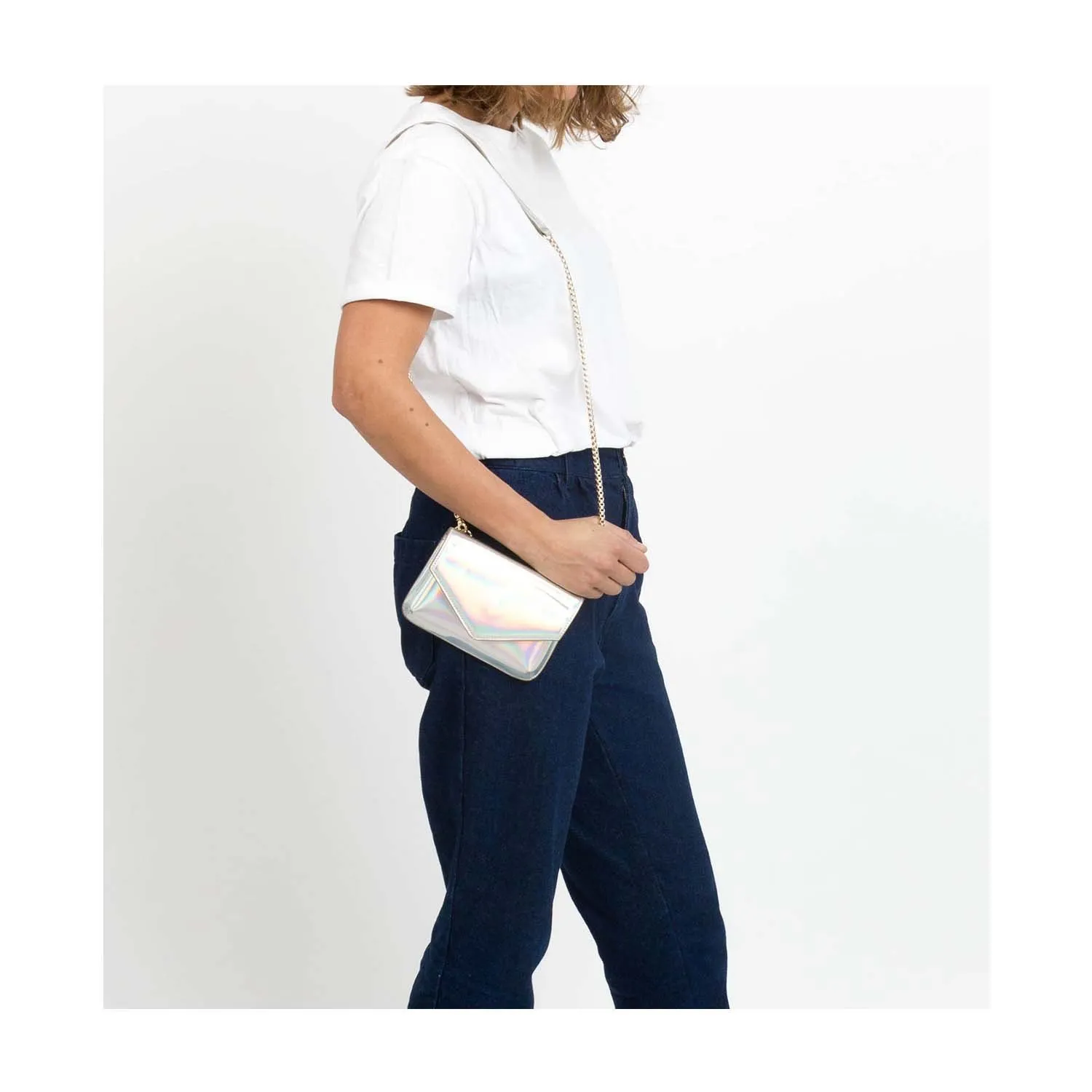 BOLSO IRIS MAREE METALIZADO