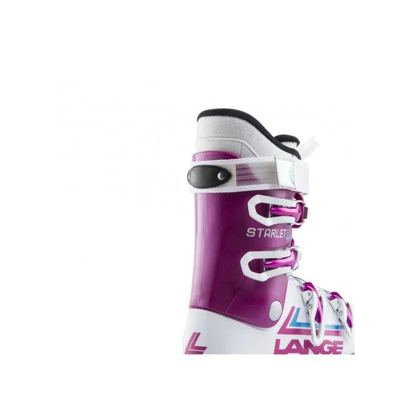 Botas de esquí Lange Starlet 60 (blanco/rosa) Niño
