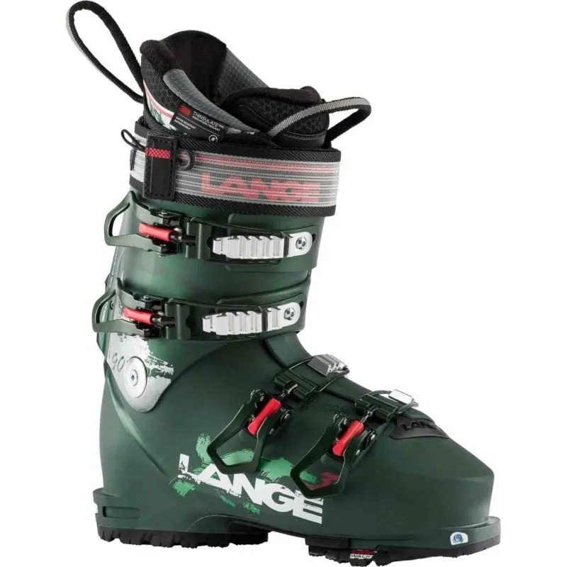 Botas de esquí Lange XT3 90 (verde oscuro) para mujer