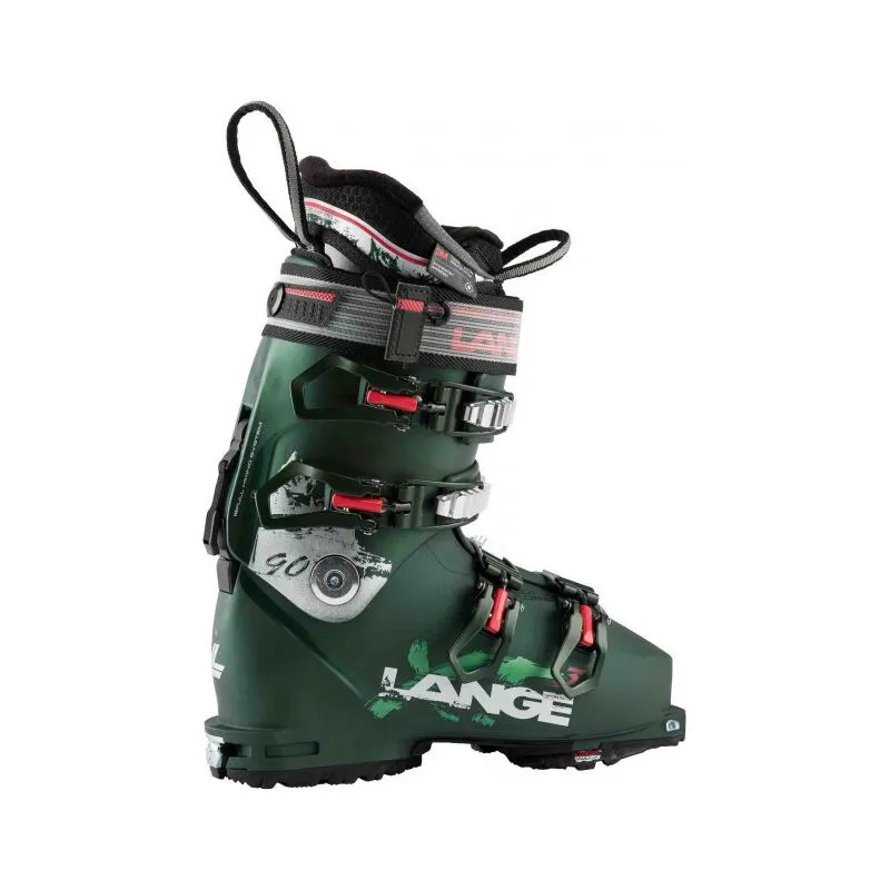 Botas de esquí Lange XT3 90 (verde oscuro) para mujer