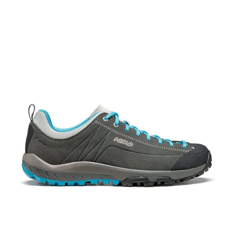 Botas de montaña para mujer Asolo Space GV ML (GRAPHITE/CYAN BLUE)