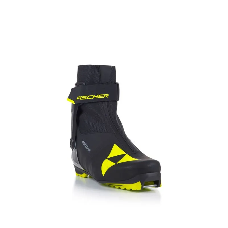 Botas esquí de fondo CARBON SKATE (Negro/amarillo)