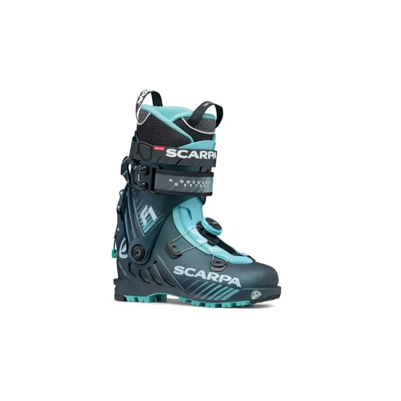 Botas esquí de travesía para mujer Scarpa F1 (Anthracite Aqua)