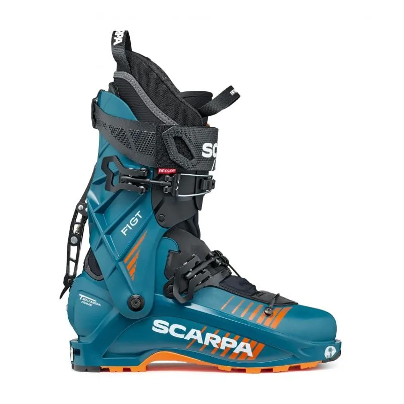 Botas esquí de travesía Scarpa F1 GT (Petrol Orange) Hombre