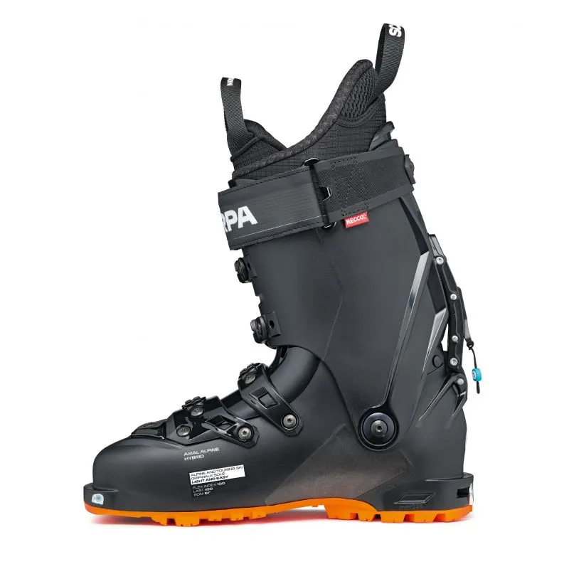 Botas esquí travesía Hombre Scarpa 4 Quattro SL (Negro Naranja)