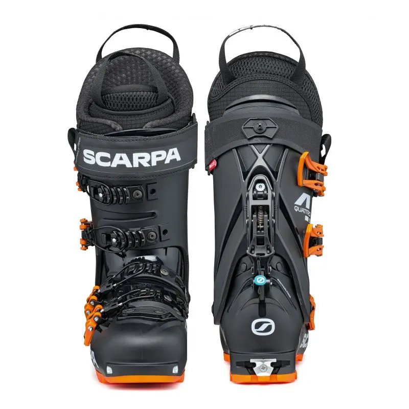Botas esquí travesía Hombre Scarpa 4 Quattro SL (Negro Naranja)