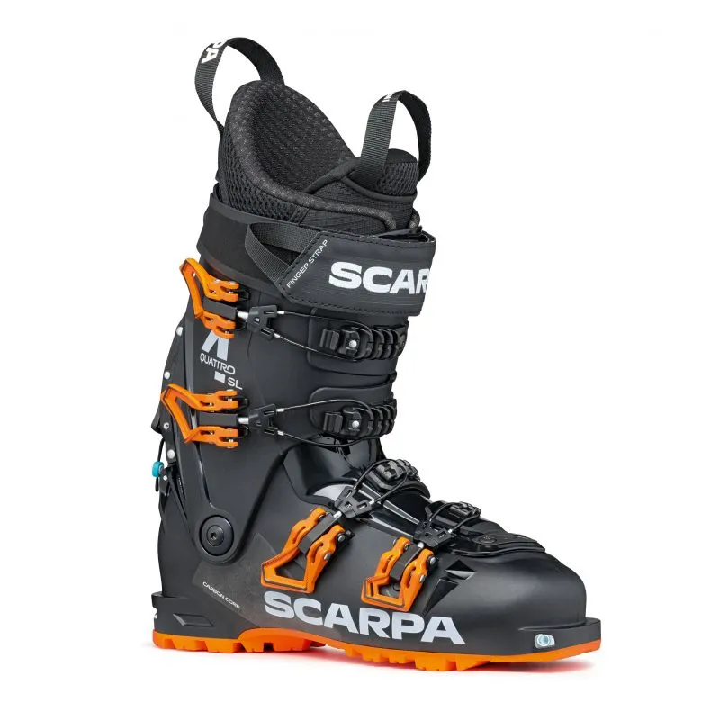 Botas esquí travesía Hombre Scarpa 4 Quattro SL (Negro Naranja)