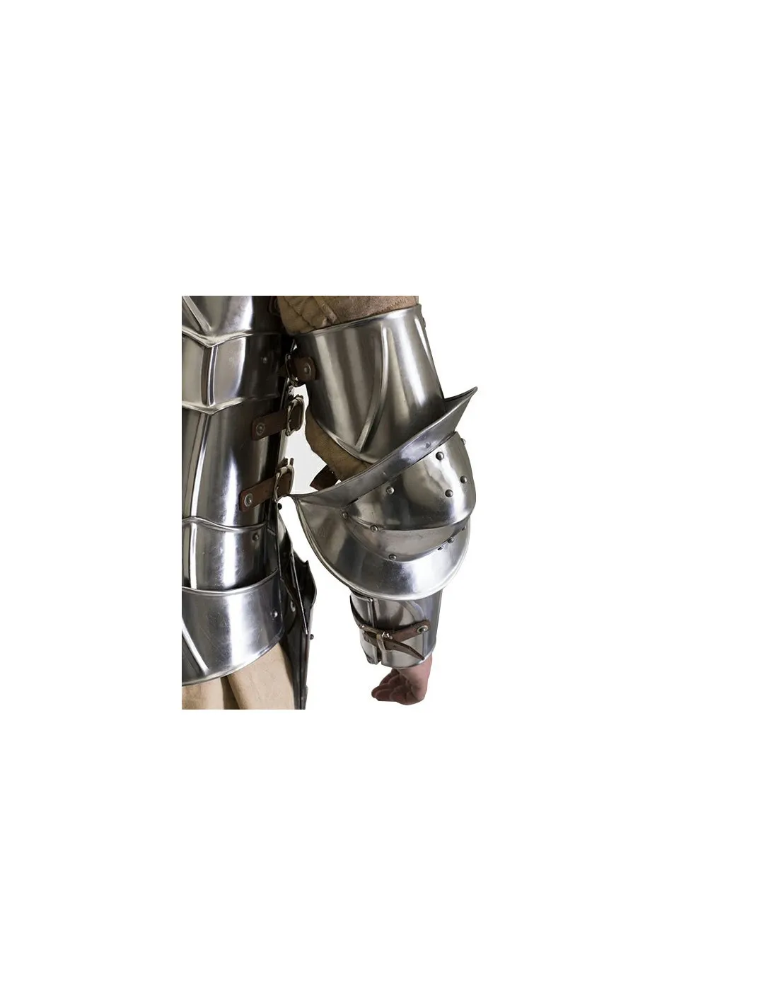 Brazos articulados armadura medieval gótica