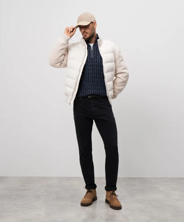 Brunello Cucinelli Blue cashmere sweater