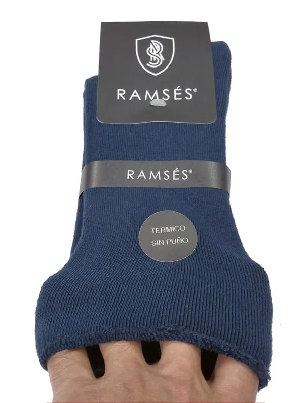 Calcetines Térmicos Ramsés sin puño en azul