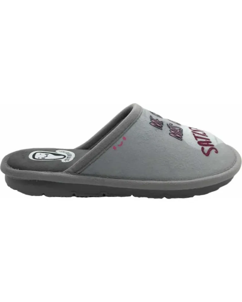 Calzado de casa de Mujer SE ME RIEN LOS PIES ZAPATILLA CASA MUJER JONAS11 GRIS