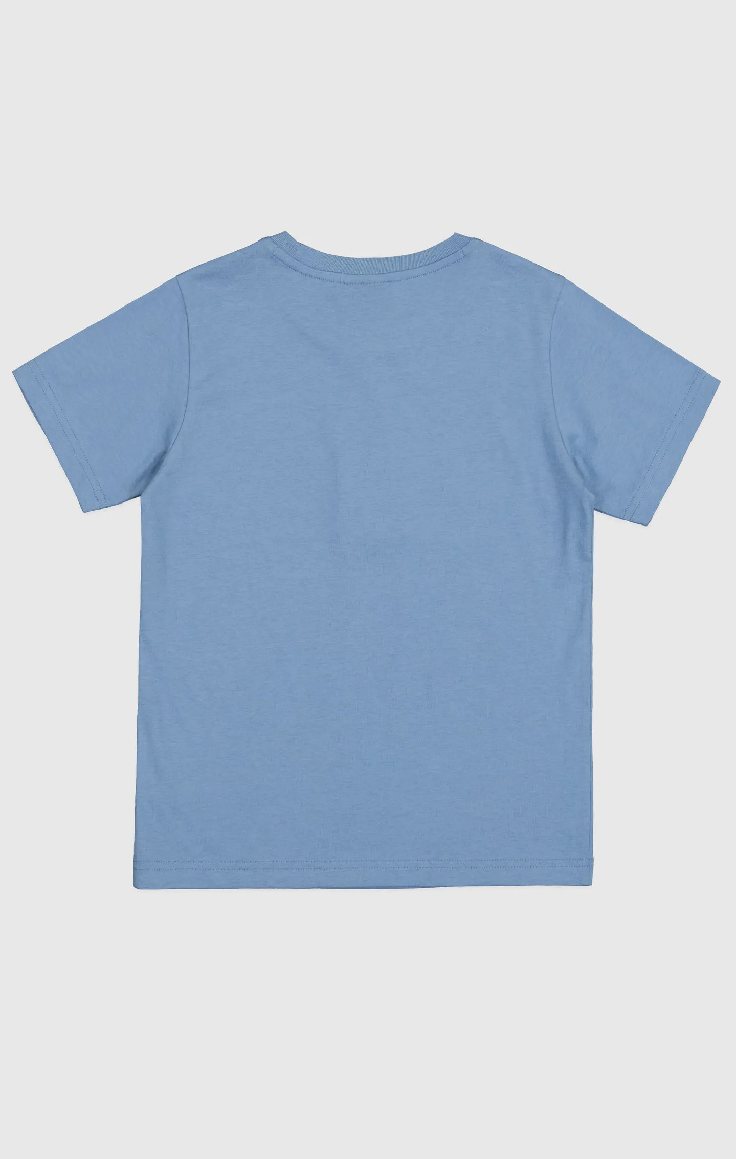 Camiseta de algodón con logotipo grande para niño