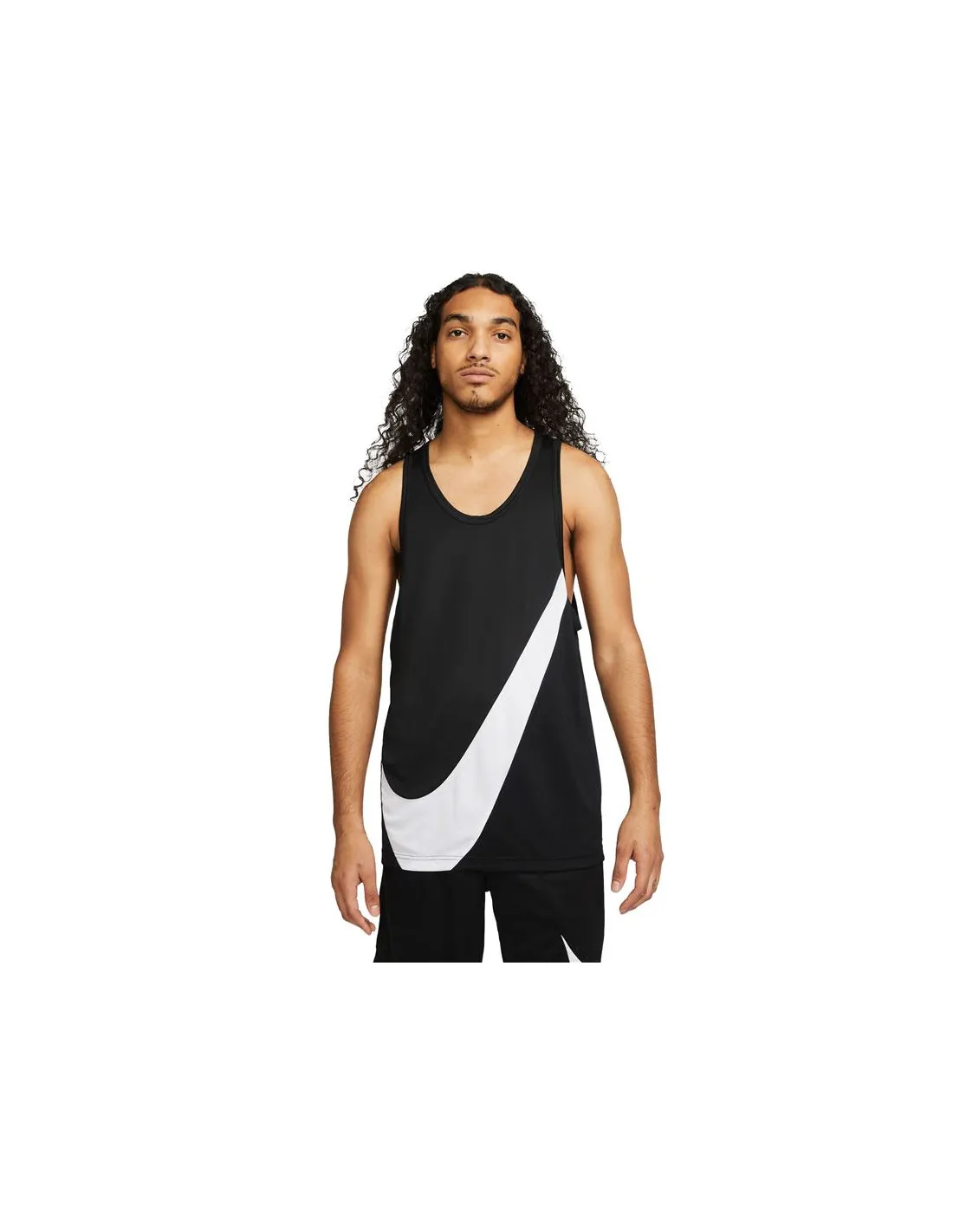 CAMISETA DE BALONCESTO NIKE DRIFIT HOMBRE BLACK