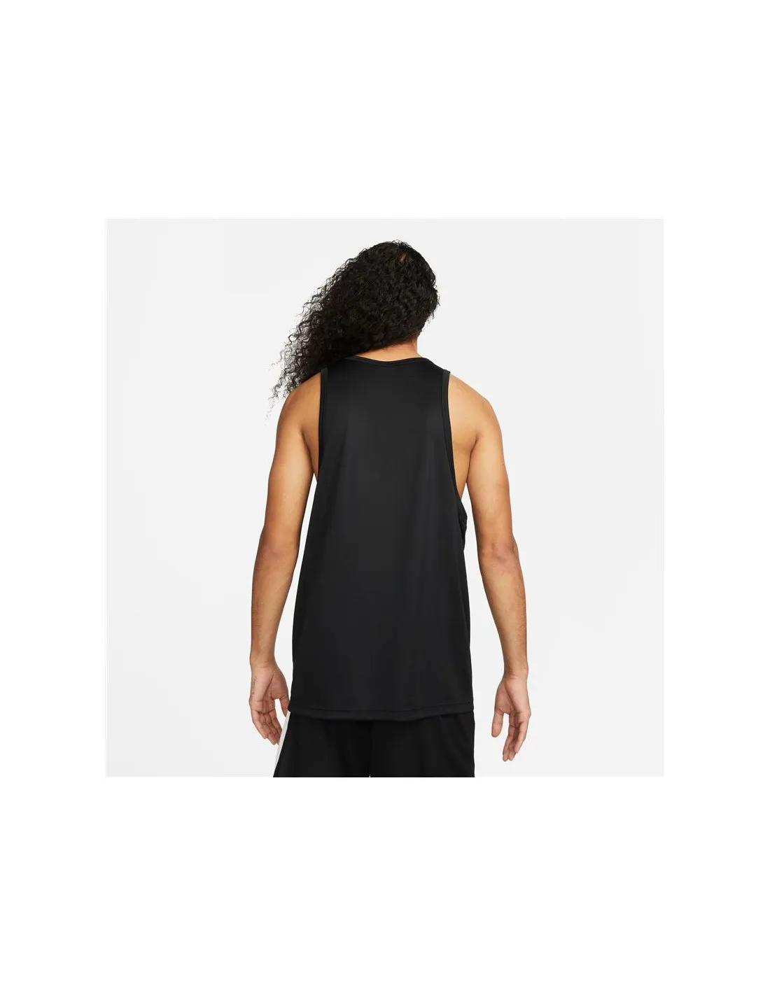 CAMISETA DE BALONCESTO NIKE DRIFIT HOMBRE BLACK