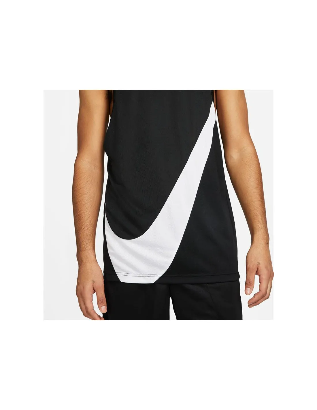 CAMISETA DE BALONCESTO NIKE DRIFIT HOMBRE BLACK