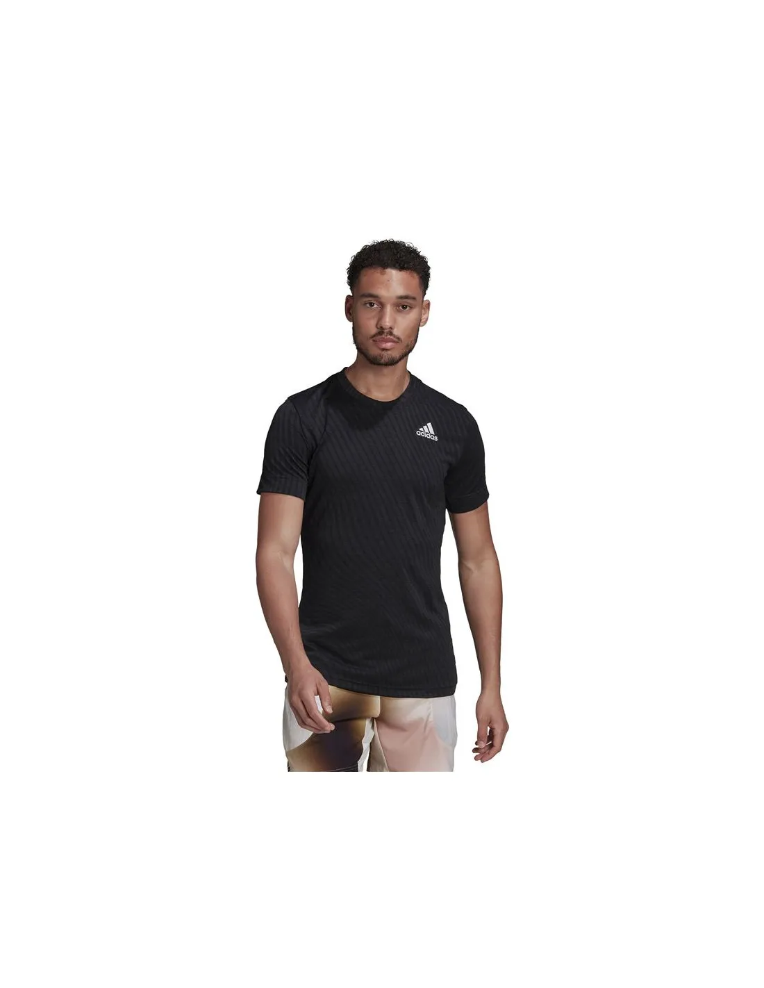 Camiseta de tenis adidas Freelift M Black