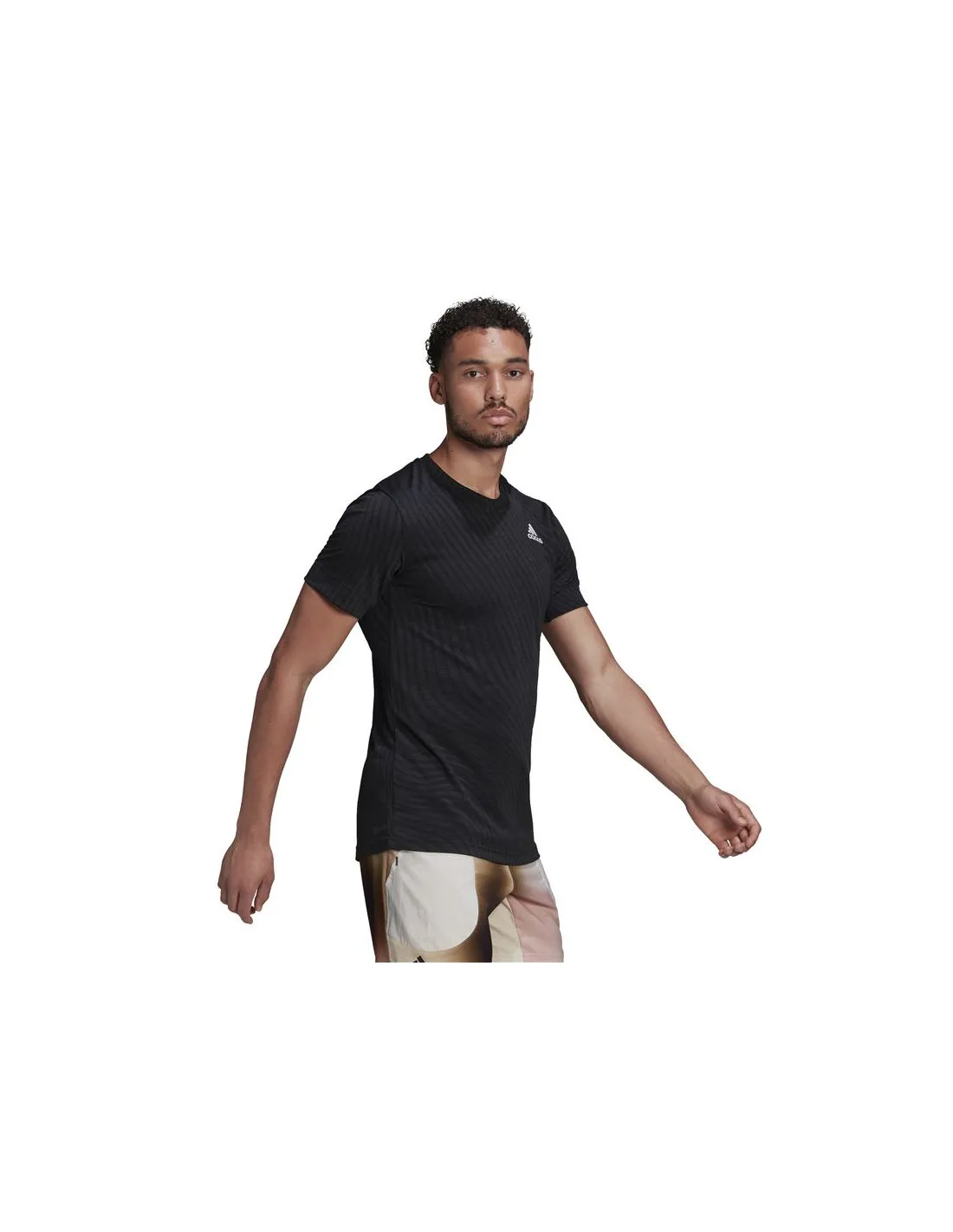 Camiseta de tenis adidas Freelift M Black