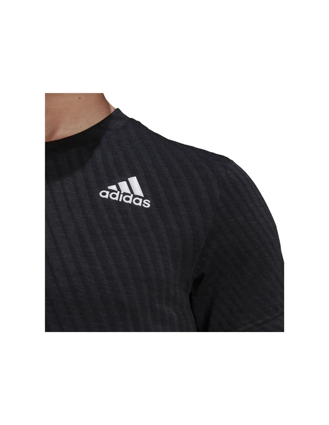 Camiseta de tenis adidas Freelift M Black