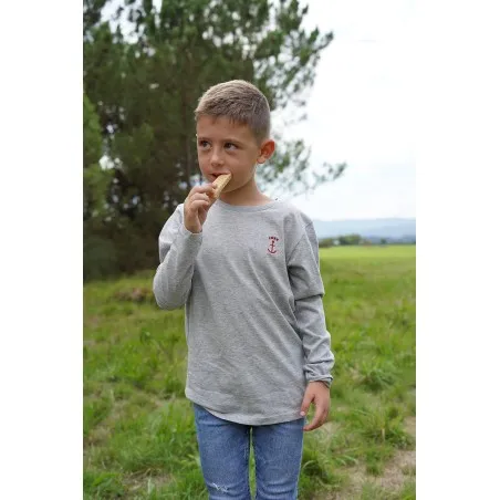 Camiseta Mini Blake Essential Heather Grey 