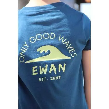 CAMISETA MINI ONLY GOOD WAVES 