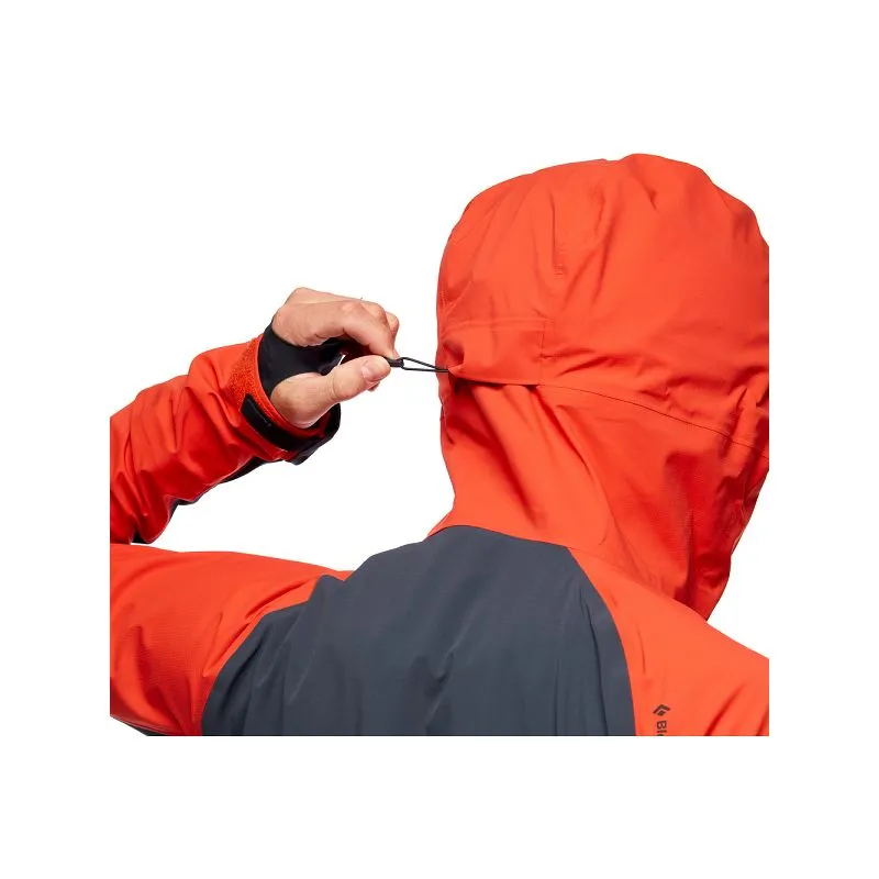 Chaqueta Black Diamond M DAWN PATROL HYBRID SHELL para hombre (Octane)