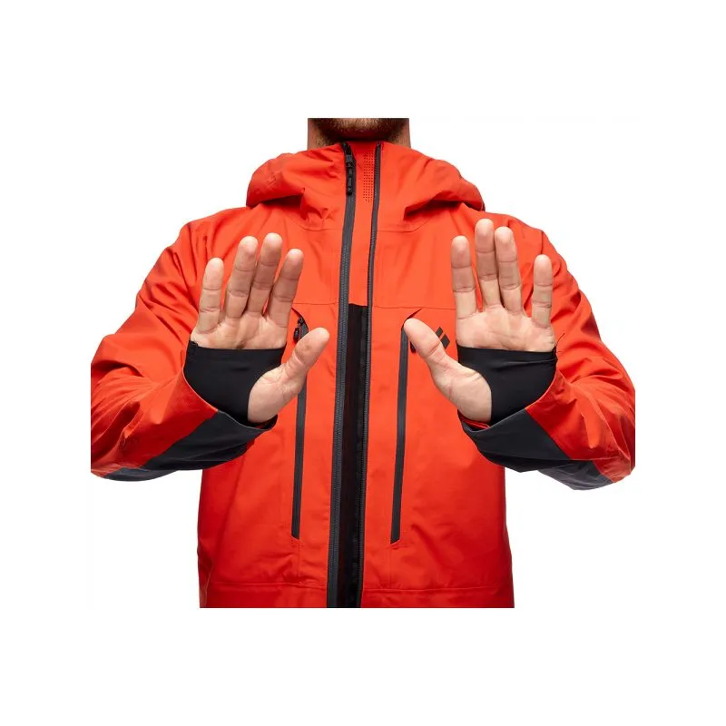 Chaqueta Black Diamond M DAWN PATROL HYBRID SHELL para hombre (Octane)