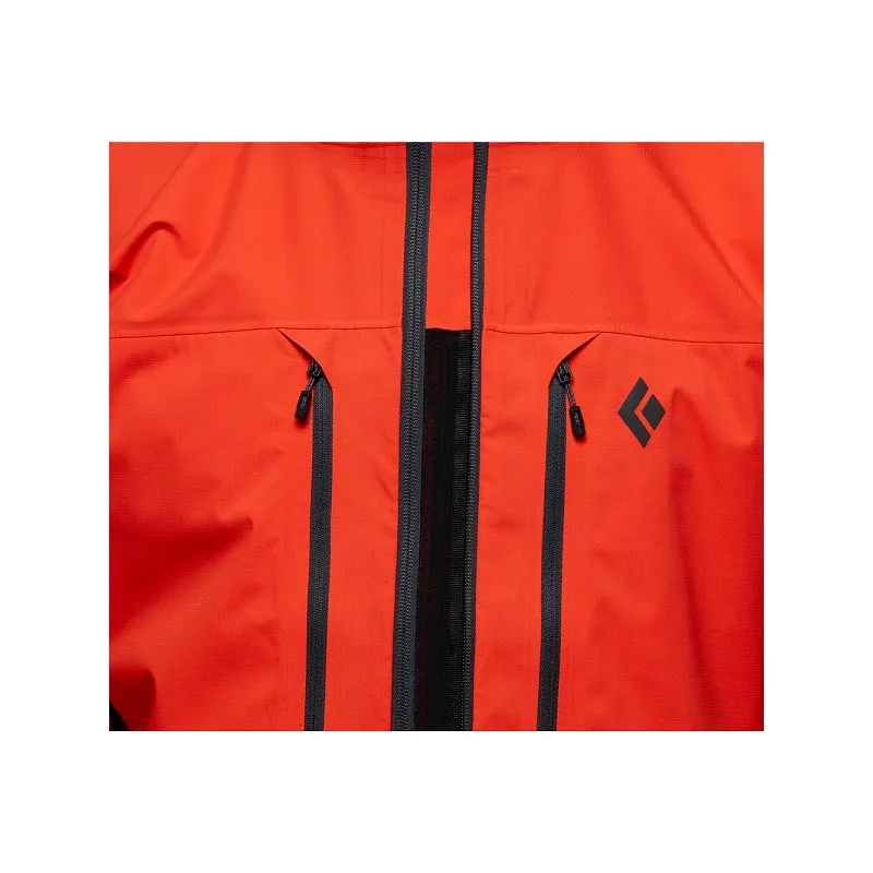 Chaqueta Black Diamond M DAWN PATROL HYBRID SHELL para hombre (Octane)