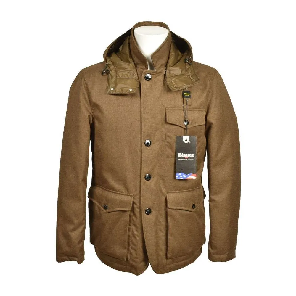 CHAQUETA HOMBRE BLAUER UB031424295 COLOR MARRON