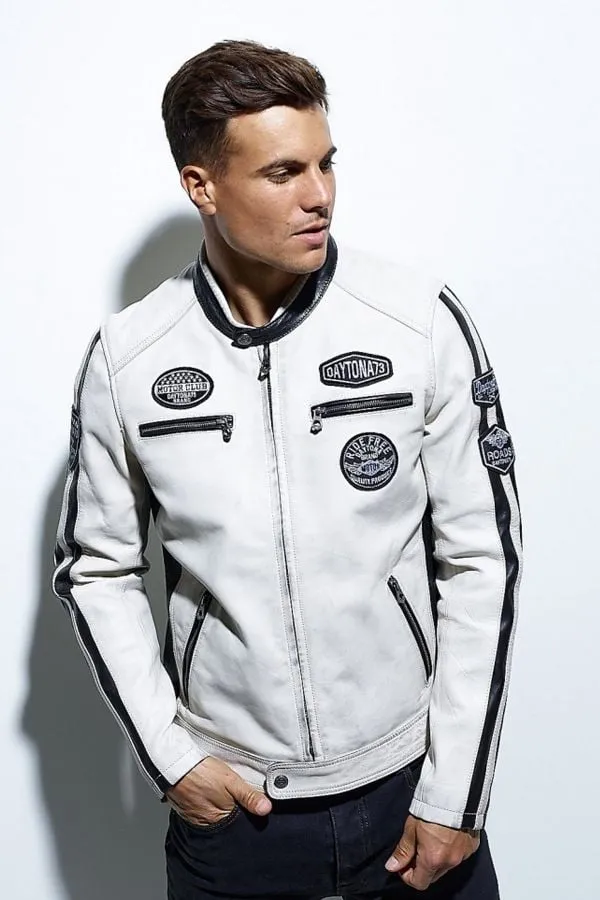 Chaqueta Hombre Daytona Galiano Sheep Atlas White