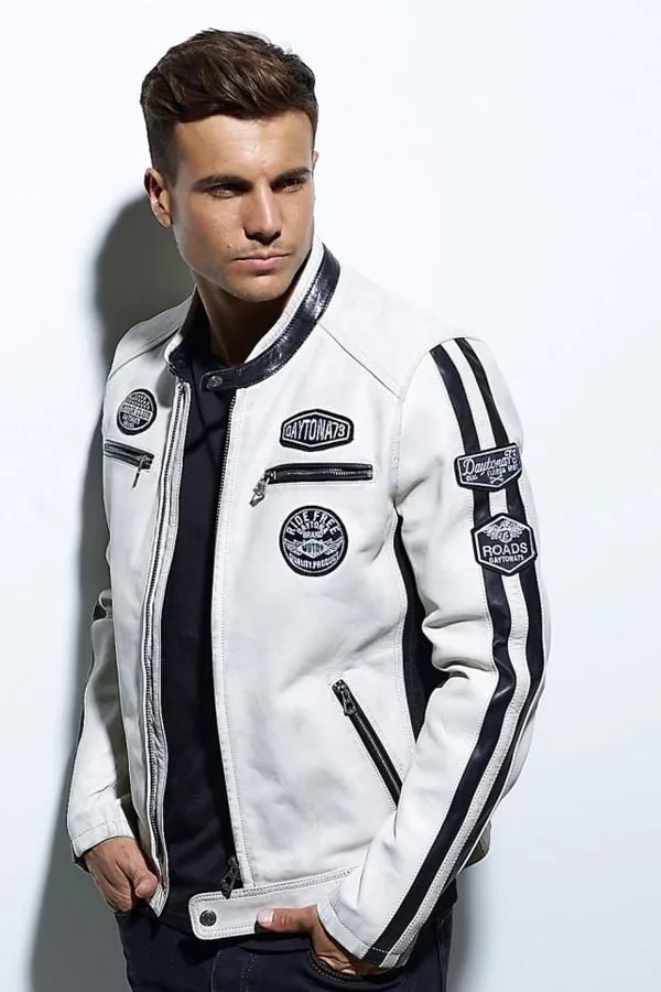 Chaqueta Hombre Daytona Galiano Sheep Atlas White