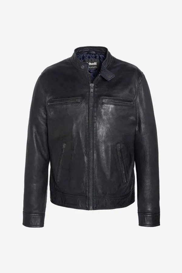 Chaqueta Hombre Schott Lcnewportx Navy