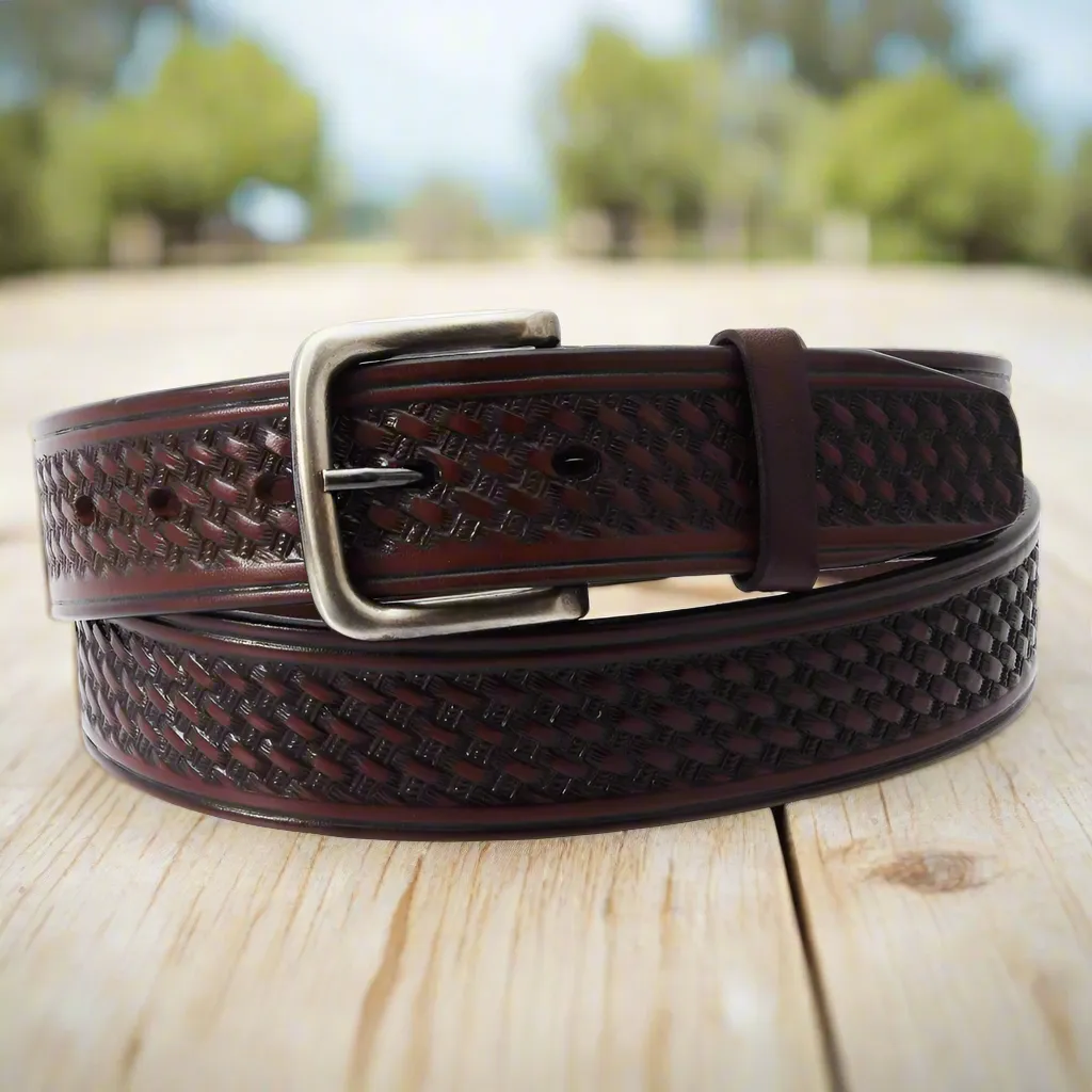 CINTO DE PIEL TM10310 LEATHER BELT