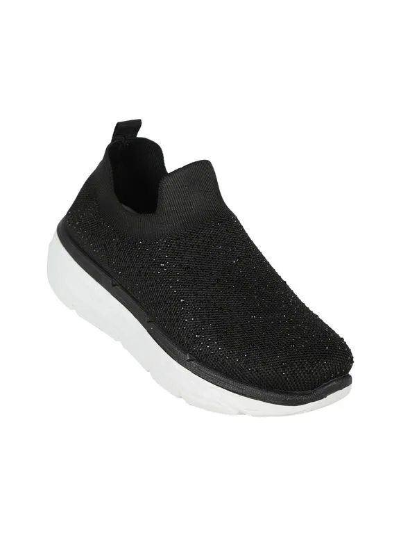 COX ZAPATILLAS SLIPON DE MUJER CON STRASS