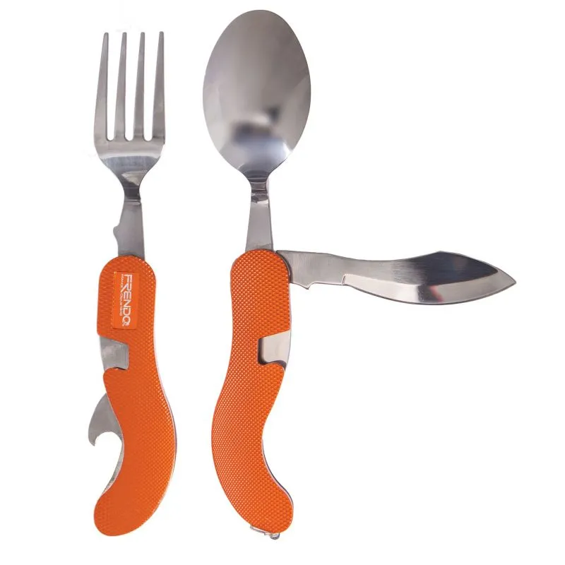 Cubiertos de senderismo Frendo (Naranja)