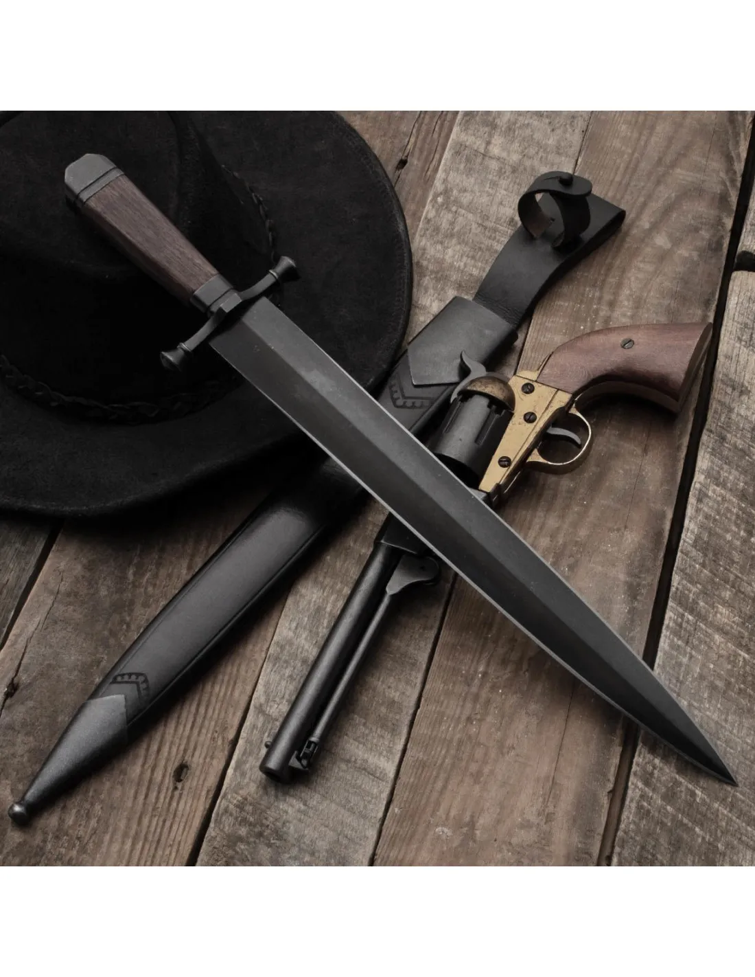 Cuchillo aventura Toothpick Arkansas (48 cm.)