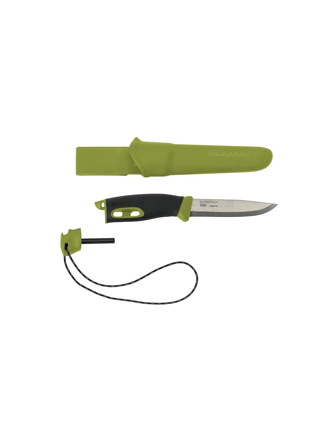 Cuchillo Companion Spark verde Morakniv