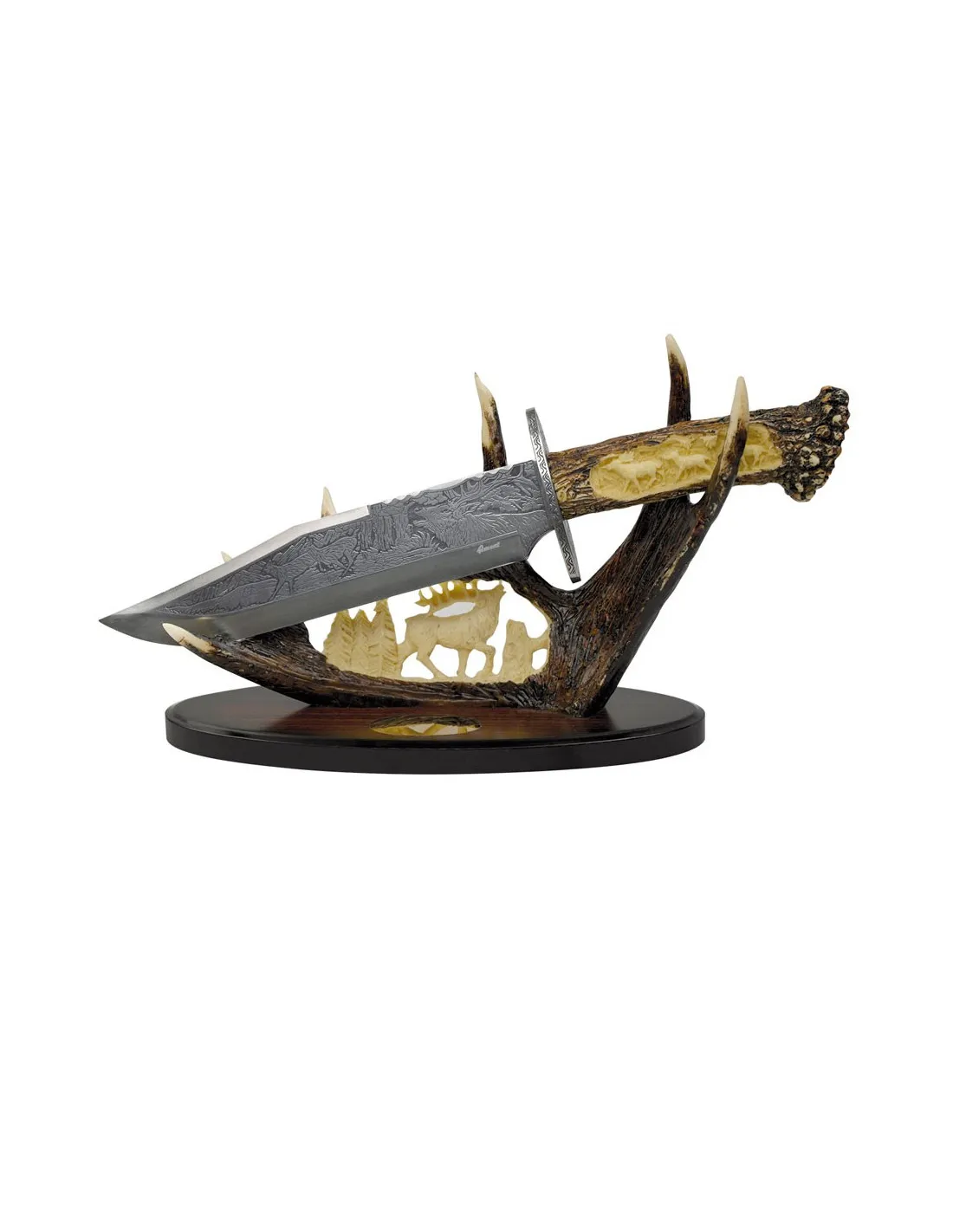 Cuchillo decorativo Ciervos
