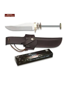 Cuchillo espiga, sin empuñadura (24,3 cm.)