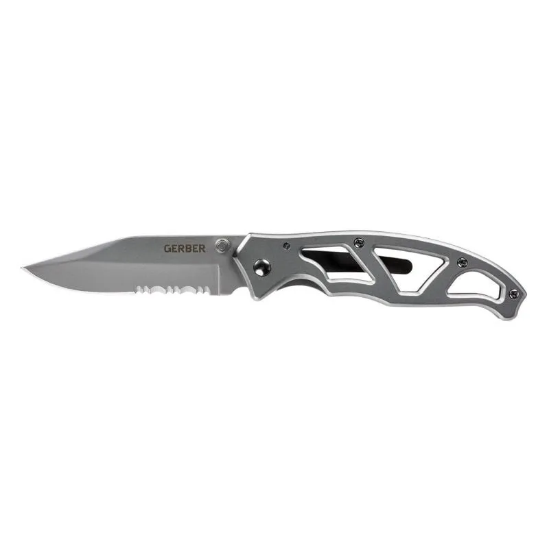 Cuchillo Gerber Paraframe I Serrado (Gris)