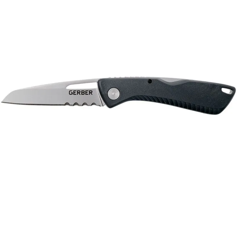 Cuchillo Gerber Sharkbelly Serrado (Negro)