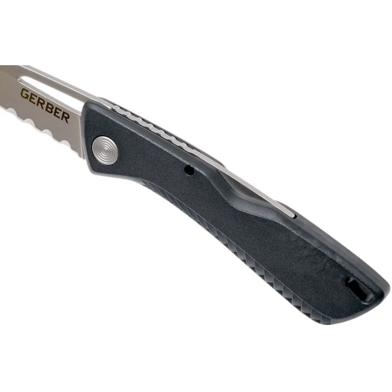 Cuchillo Gerber Sharkbelly Serrado (Negro)
