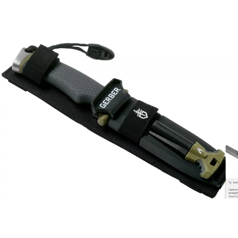 Cuchillo Gerber Ultimate Survival Dentado Fijo (Verde/Negro)